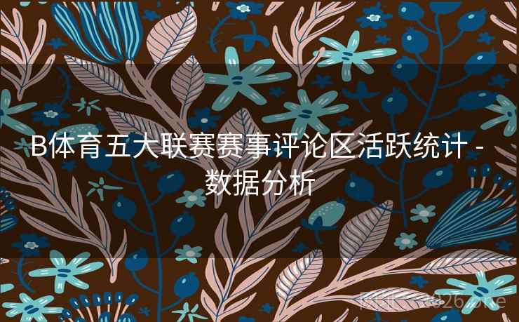 B体育五大联赛赛事评论区活跃统计 - 数据分析