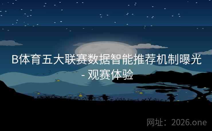 B体育五大联赛数据智能推荐机制曝光 - 观赛体验