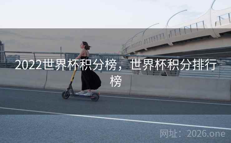 2022世界杯积分榜,世界杯积分排行榜