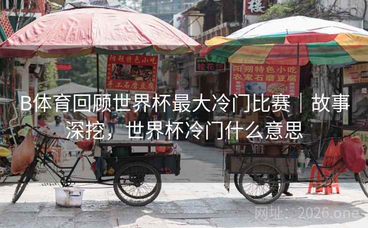 B体育回顾世界杯最大冷门比赛|故事深挖,世界杯冷门什么意思