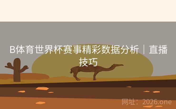 B体育世界杯赛事精彩数据分析|直播技巧