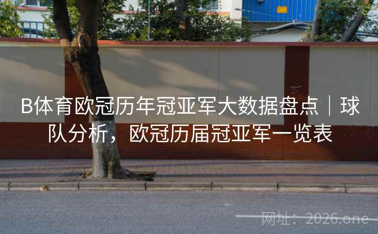 B体育欧冠历年冠亚军大数据盘点｜球队分析，欧冠历届冠亚军一览表