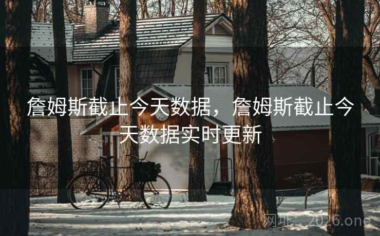 詹姆斯截止今天数据,詹姆斯截止今天数据实时更新