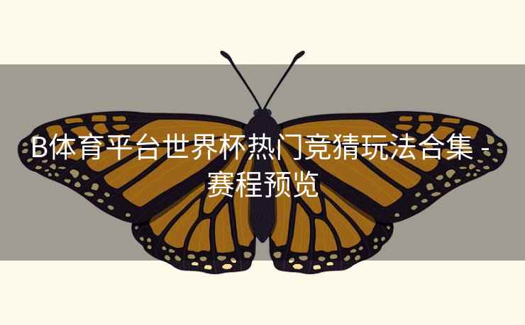B体育平台世界杯热门竞猜玩法合集 - 赛程预览