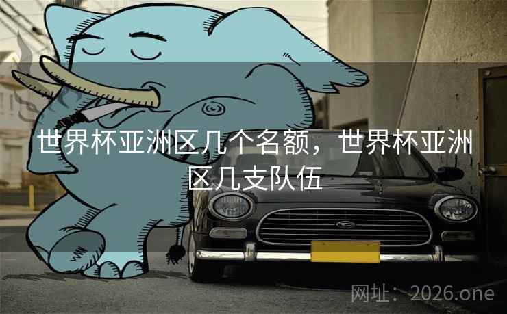 世界杯亚洲区几个名额,世界杯亚洲区几支队伍