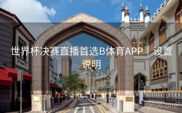 世界杯决赛直播首选B体育APP｜设置说明