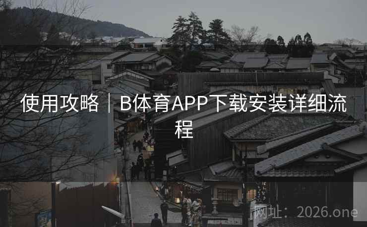 使用攻略｜B体育APP下载安装详细流程
